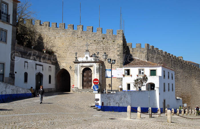 Entrance to Obidos, Portugal