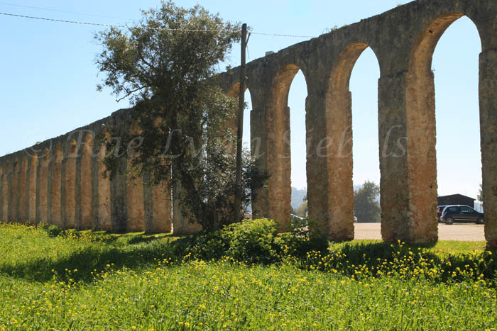 Another view of the Obidos aqueduct.
