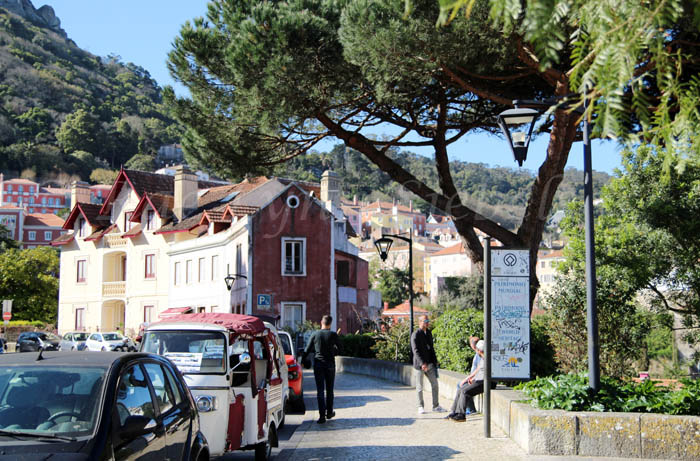 entrance to Sintra, Portugal