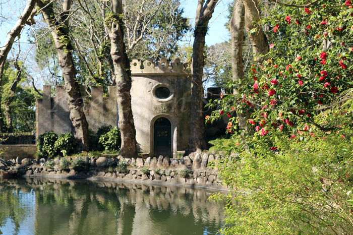 Duck houses in Sintra, Portugal.