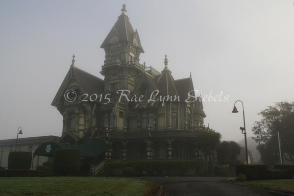 Creepy Houses and Fog on the California Coast