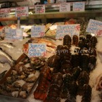 Seafood at Pikes Place Market